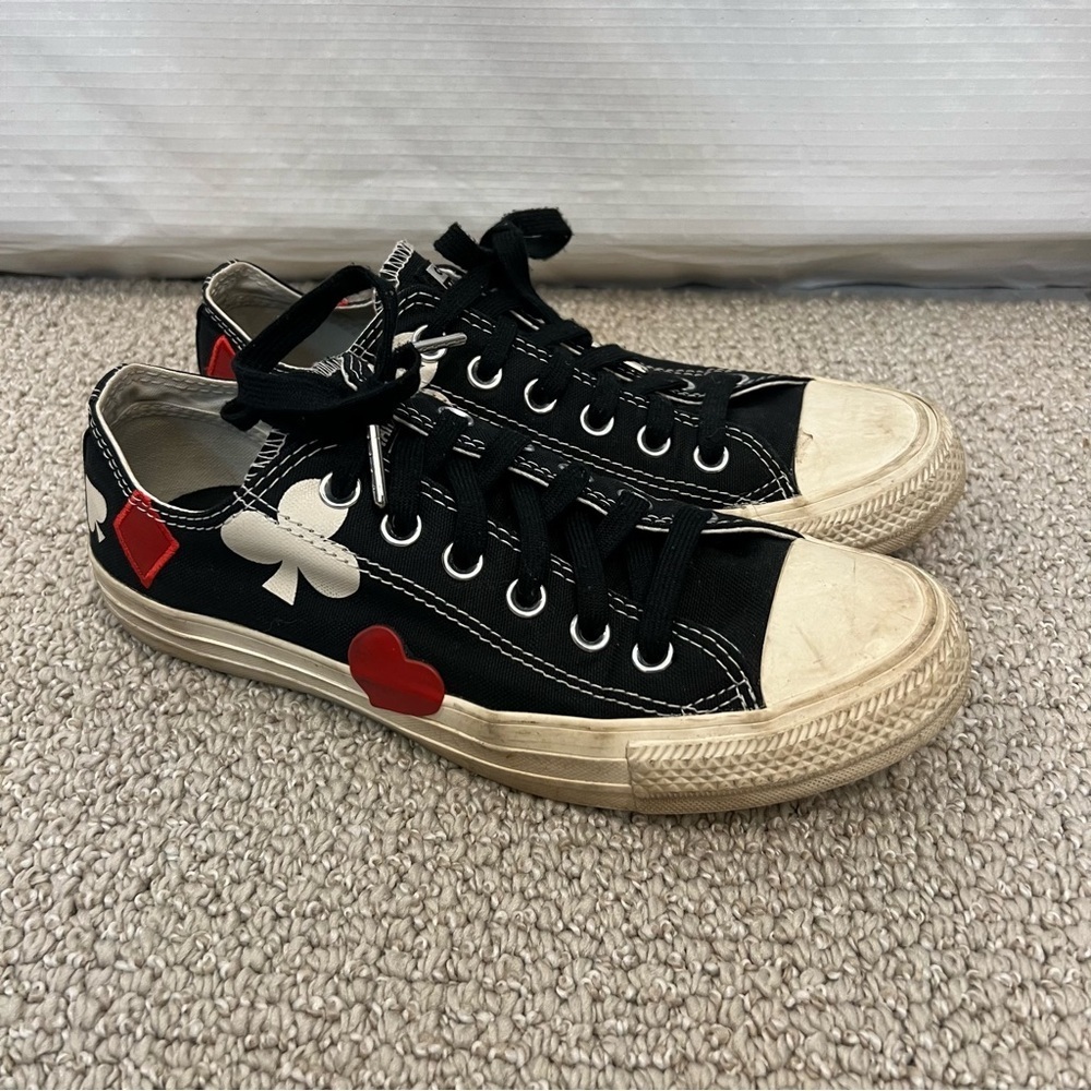 Converse Chuck Taylor All Star Queen Of Hearts Low Top Women’s Size 8 Men 6,